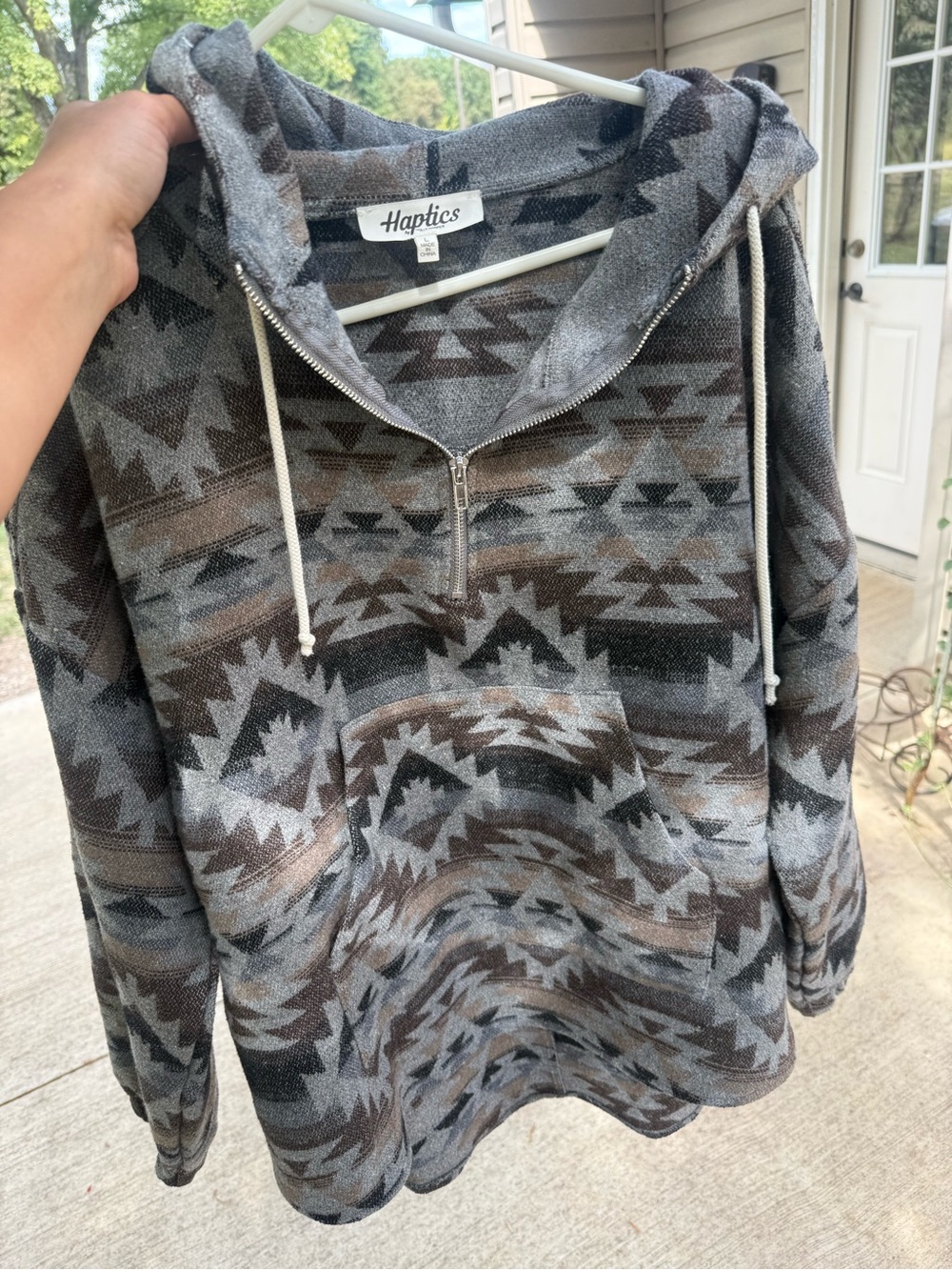Haptics Aztec top
